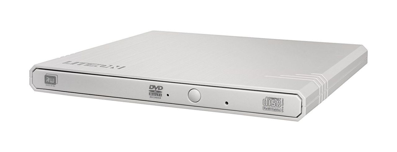 Lite-on eBAU108-21 Ultra Slender Slim DVD-Writer White BOX