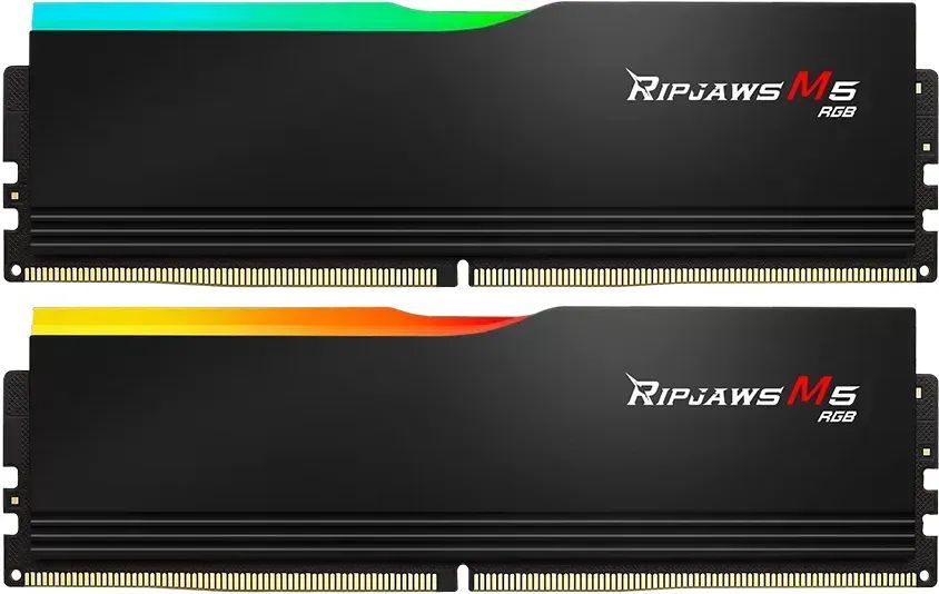 G.SKILL 96GB DDR5 5200MHz Kit(2x48GB) Ripjaws M5 RGB Black