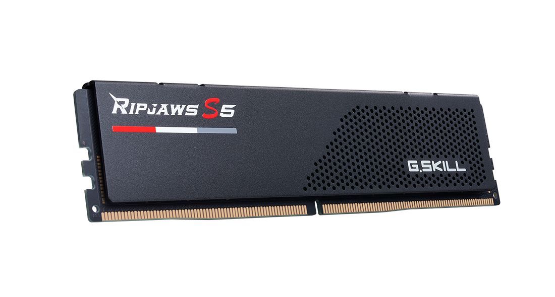 G.SKILL 32GB DDR5 6000MHz Kit(2x16GB) Ripjaws S5 Black G.SKILL 32GB DDR5 6000MHz Kit(2x16GB) Ripjaws S5 Black