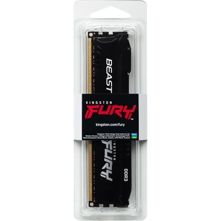 Kingston 8GB DDR3 1600MHz Fury Beast Black