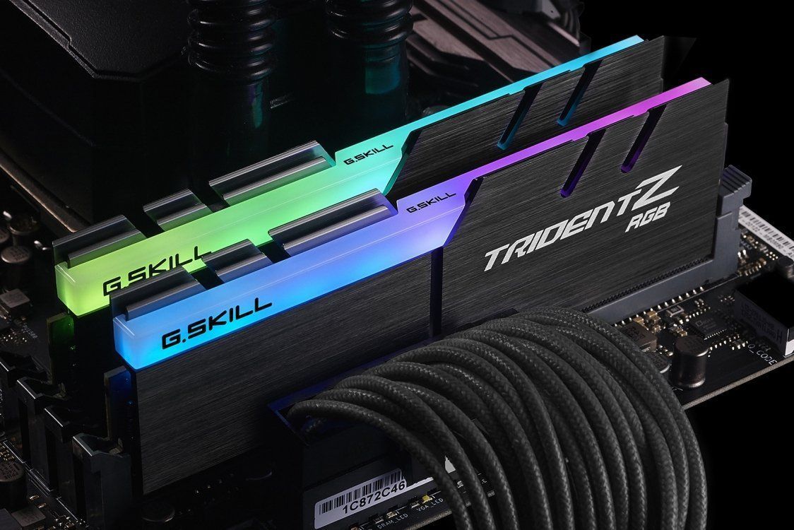 G.SKILL 32GB DDR4 3200MHz Kit(2x16GB) TridentZ RGB (for AMD) G.SKILL 32GB DDR4 3200MHz Kit(2x16GB) TridentZ RGB (for AMD)
