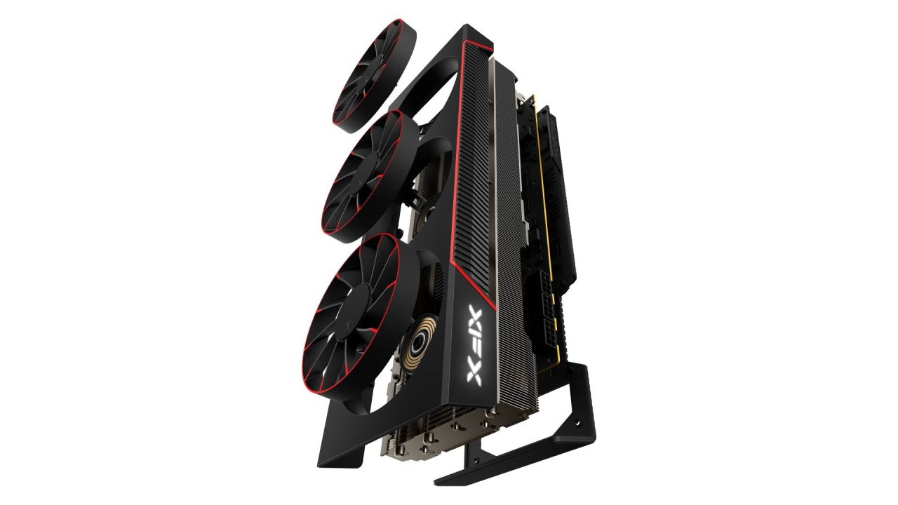 XFX RX7800 XT QuickSilver Black Magnetic Air Gaming