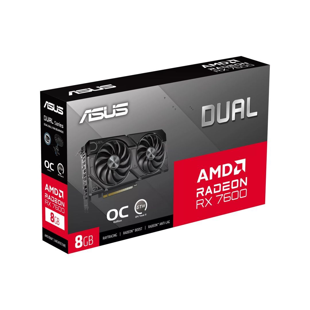 Asus DUAL-RX7600-O8G-EVO