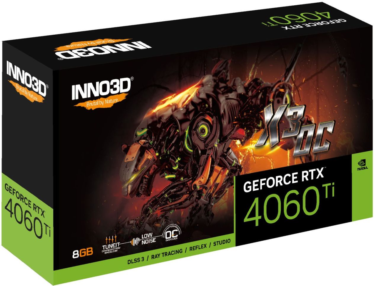 Inno3D GeForce RTX4060 Ti 8GB DDR6 Twin X3 OC