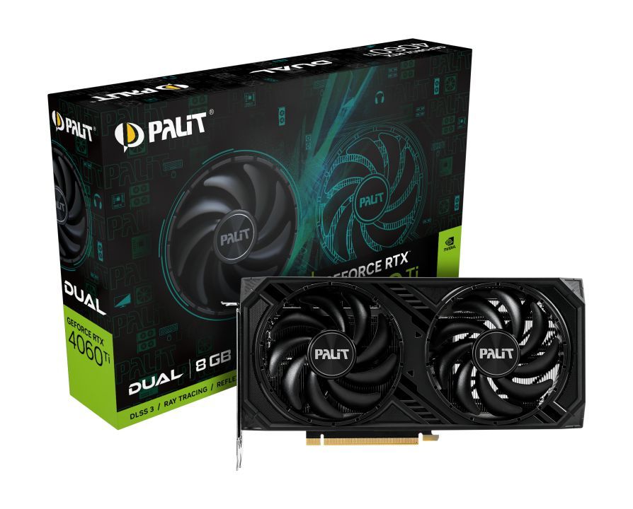 Palit GeForce RTX4060 Ti 8GB DDR6 Dual