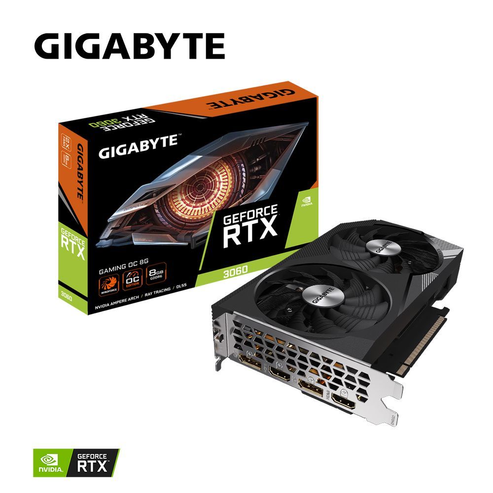 Gigabyte RTX3060 GAMING OC 8G