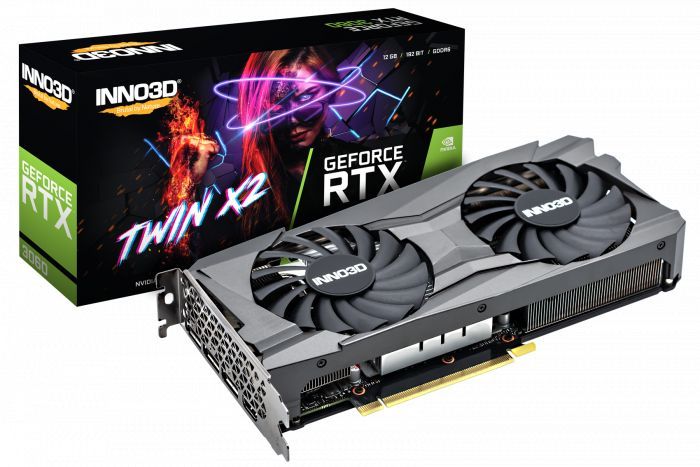 Inno3D GeForce RTX3060 12GB DDR6 Twin X2 (LHR)