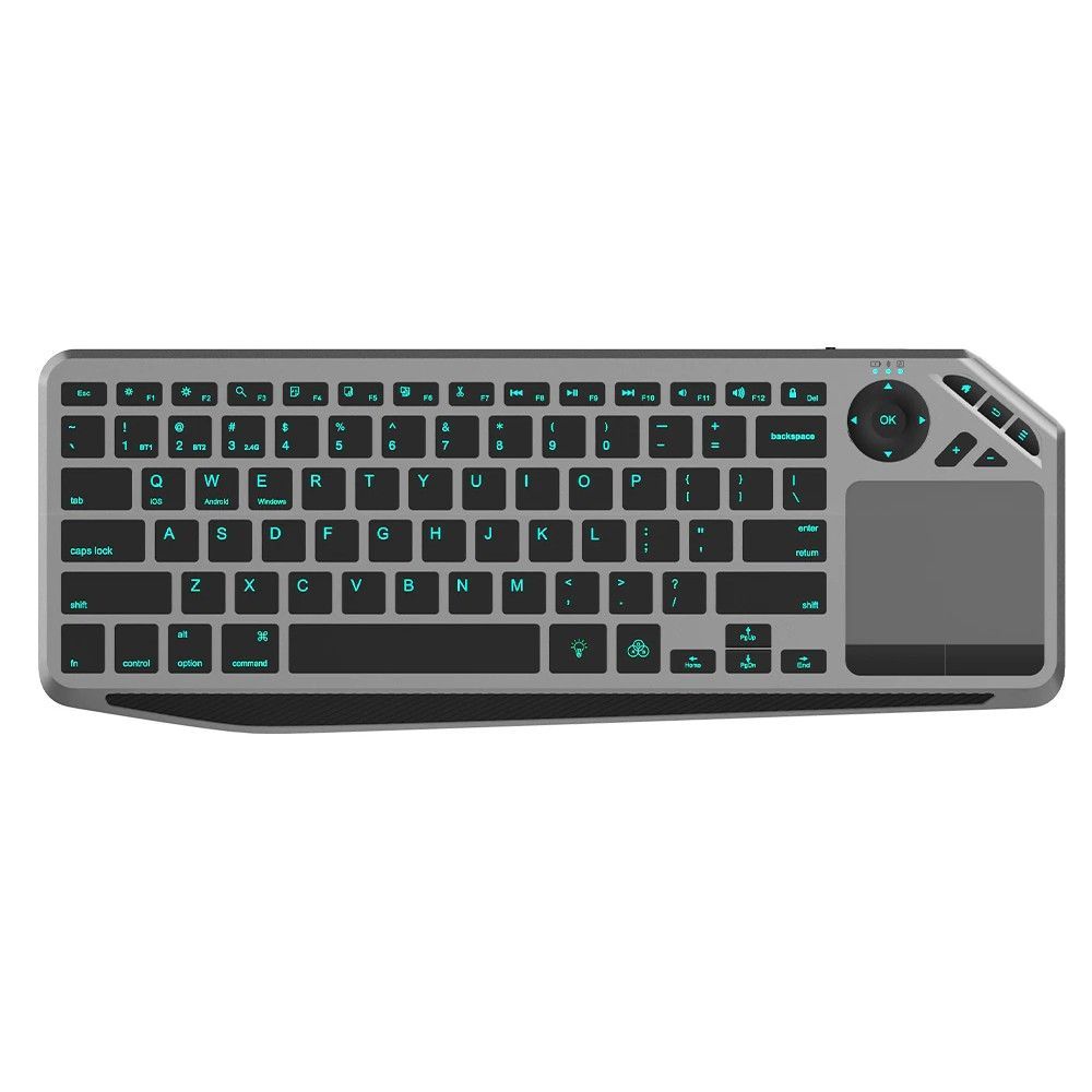 TECHLY Wireless Bluetooth Keyboard Black US