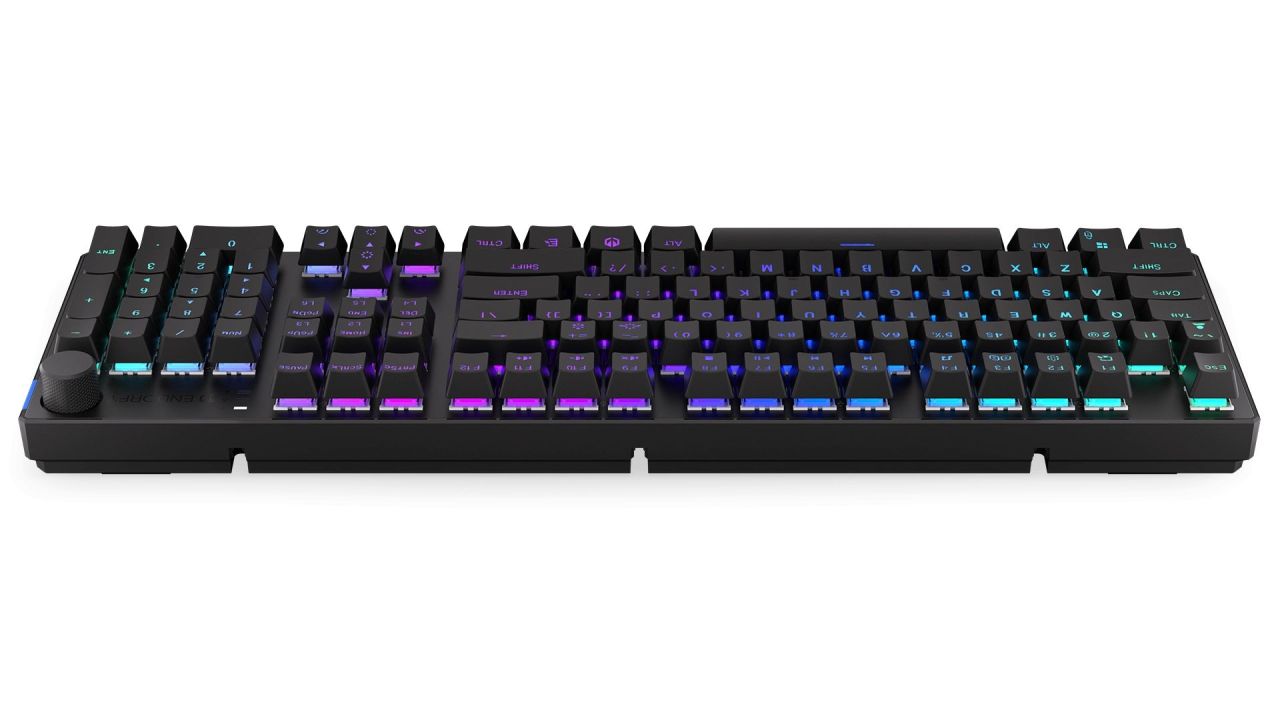 Endorfy Thock Wireless Brown Switch Mechanical Keyboard Black US