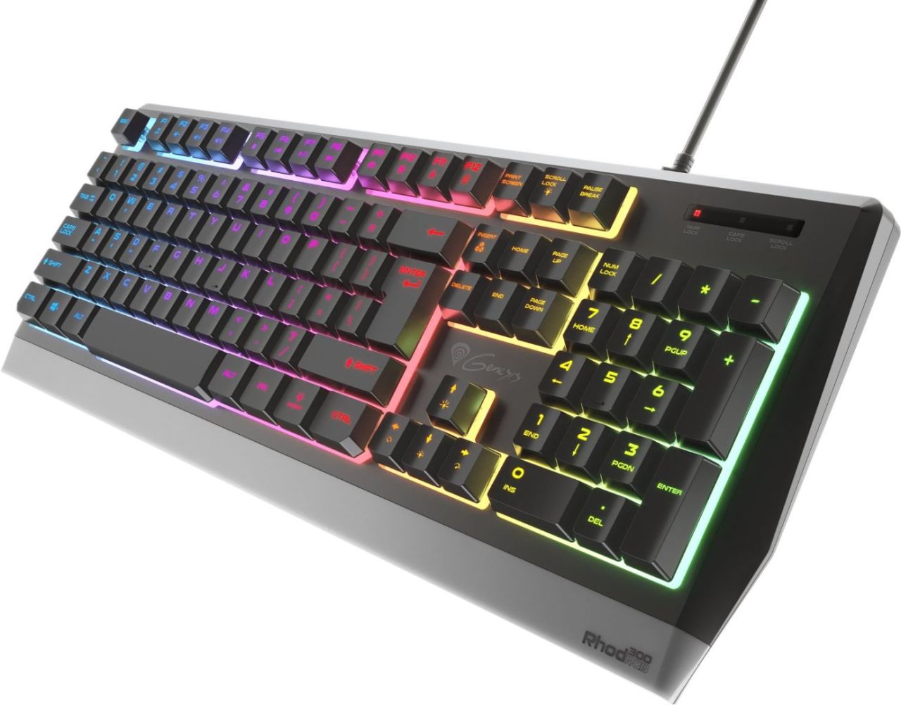 Genesis Rhod 300 RGB Gaming Keyboard Black US