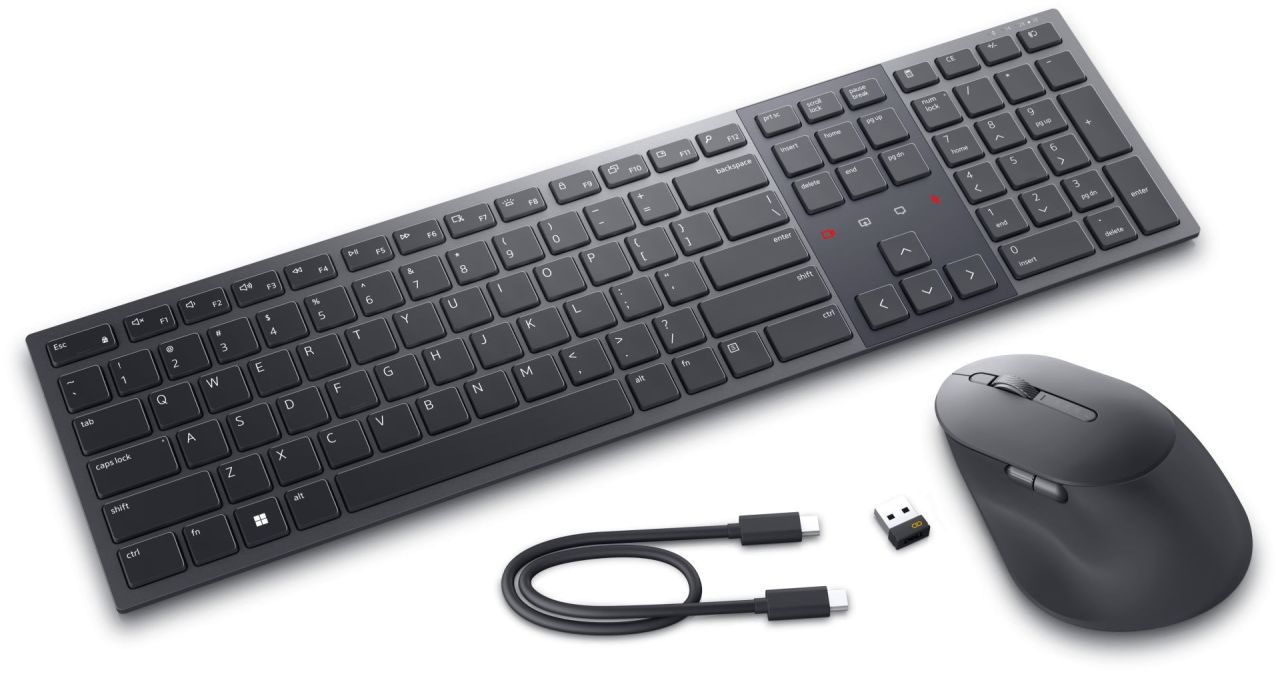 Dell KM900 Wireless Keyboard and Mouse Combo Graphite US