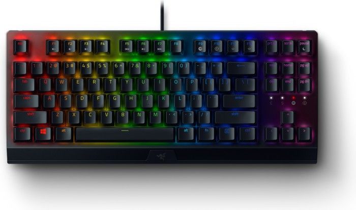 Razer BlackWidow V3 Tenkeyless Yellow Switch Keyboard Black US