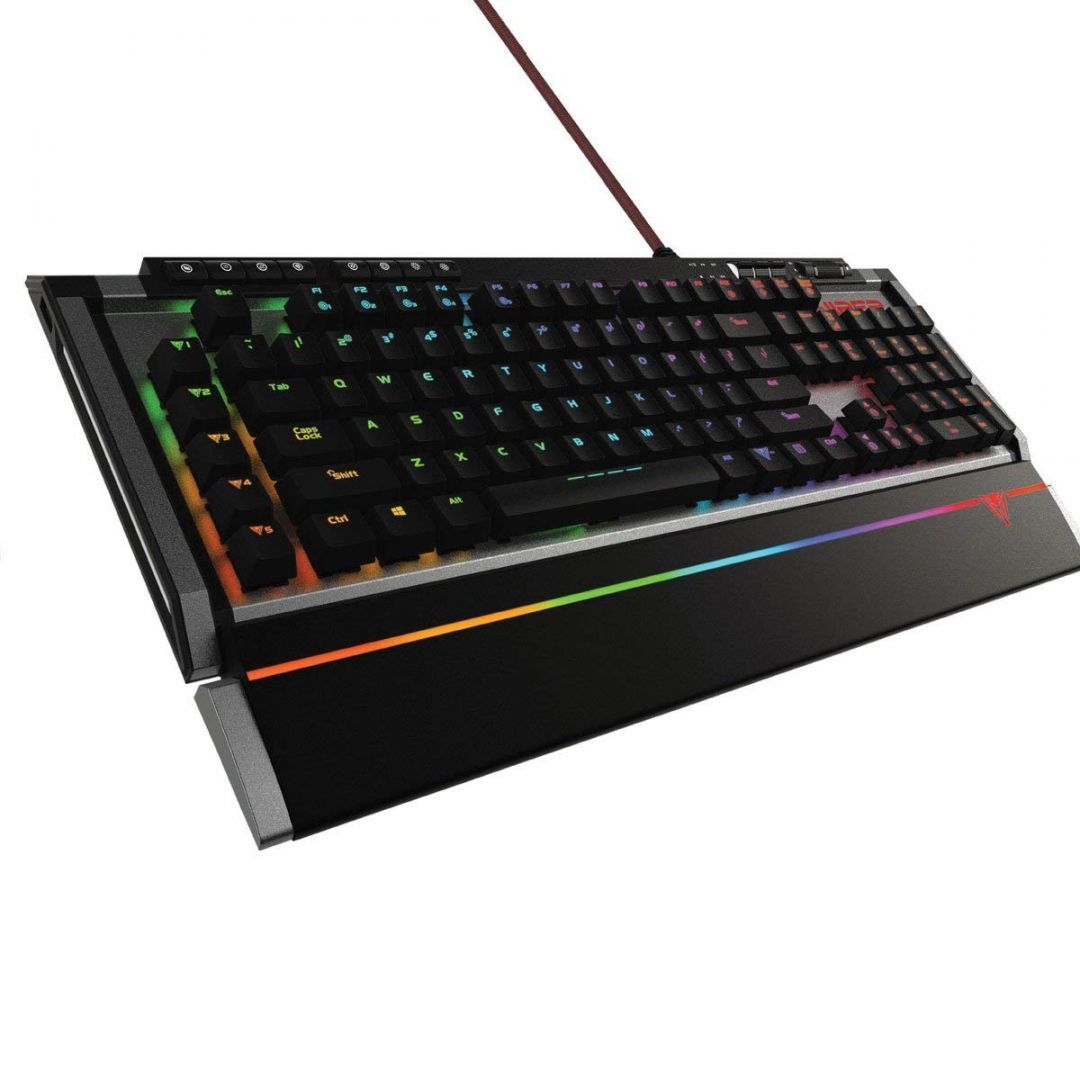 Patriot Viper V770 RGB Mechanical Kailh Reds Switch LED Gamming keyobard Black ENG