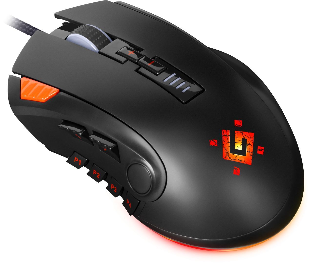 Defender GM-917 Oversider RGB Gaming Mouse Black