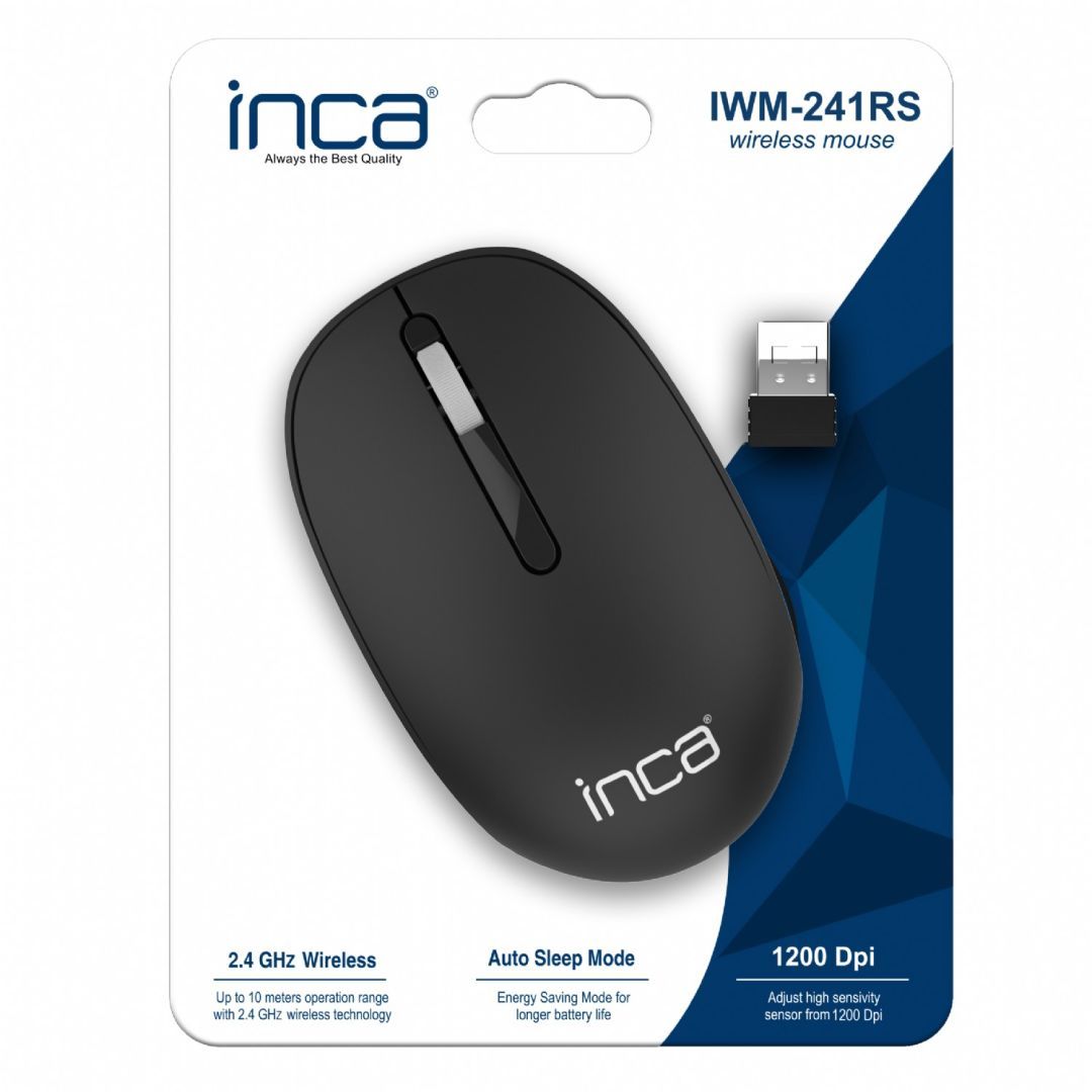 INCA IWM-241RS Wireless mouse Black