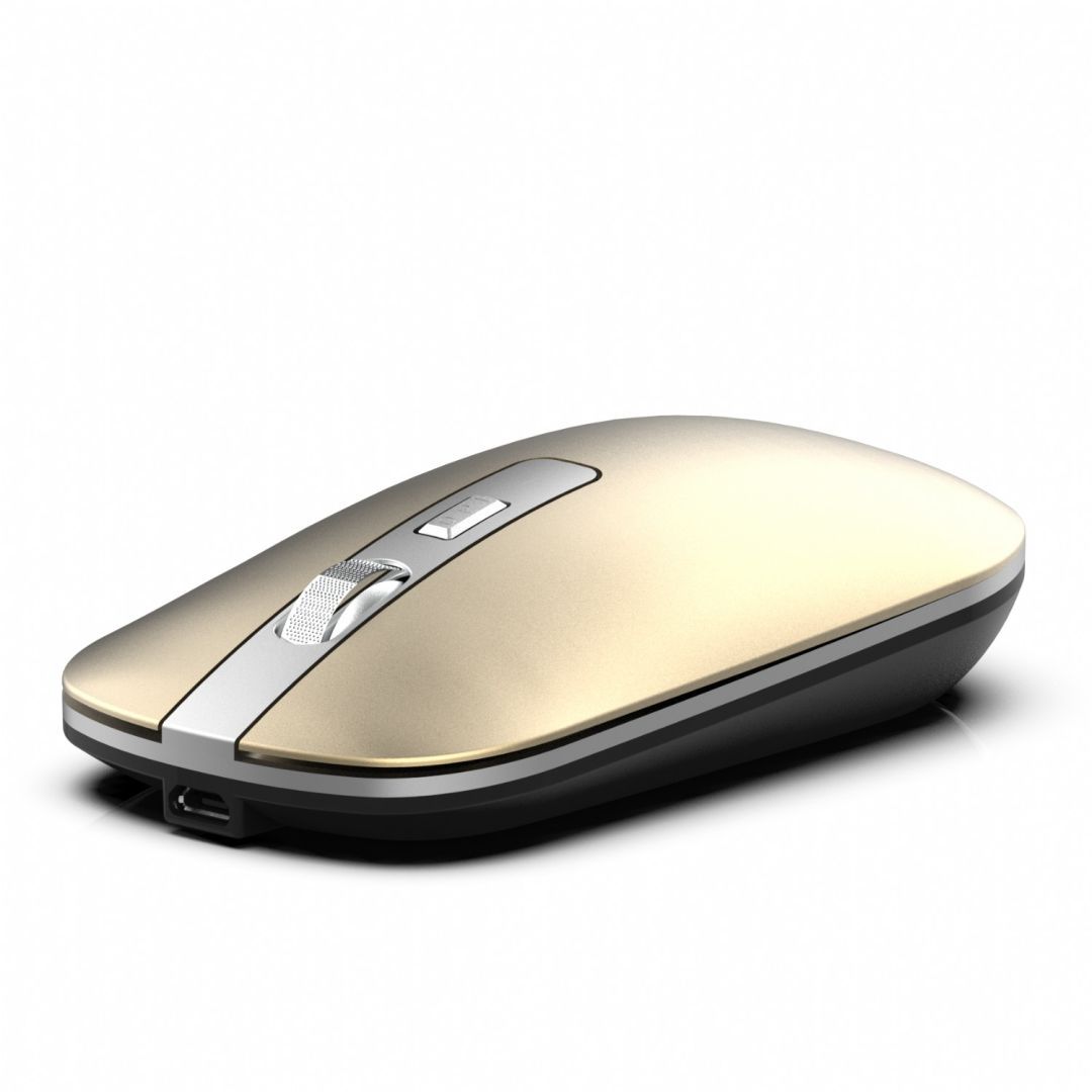 INCA IWM-531RS Wireless mouse Metallic Gold