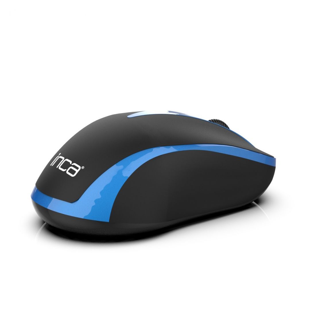 INCA IWM-221RSMV Wireless mouse Black/Blue