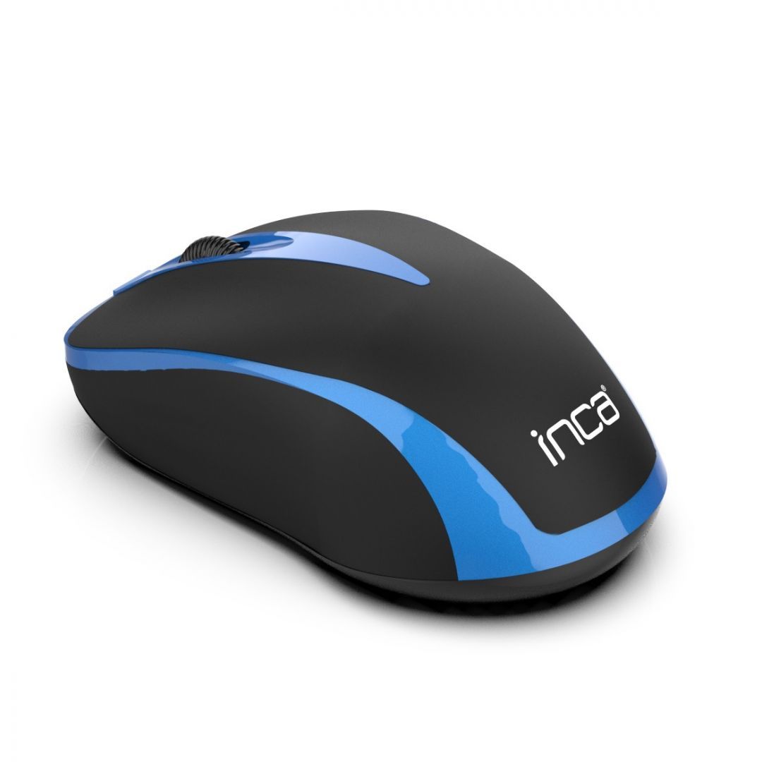 INCA IWM-221RSMV Wireless mouse Black/Blue