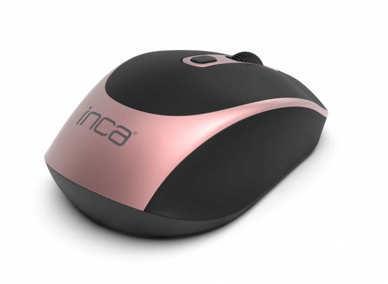 INCA IWM-211RG Wireless mouse Black/Pink