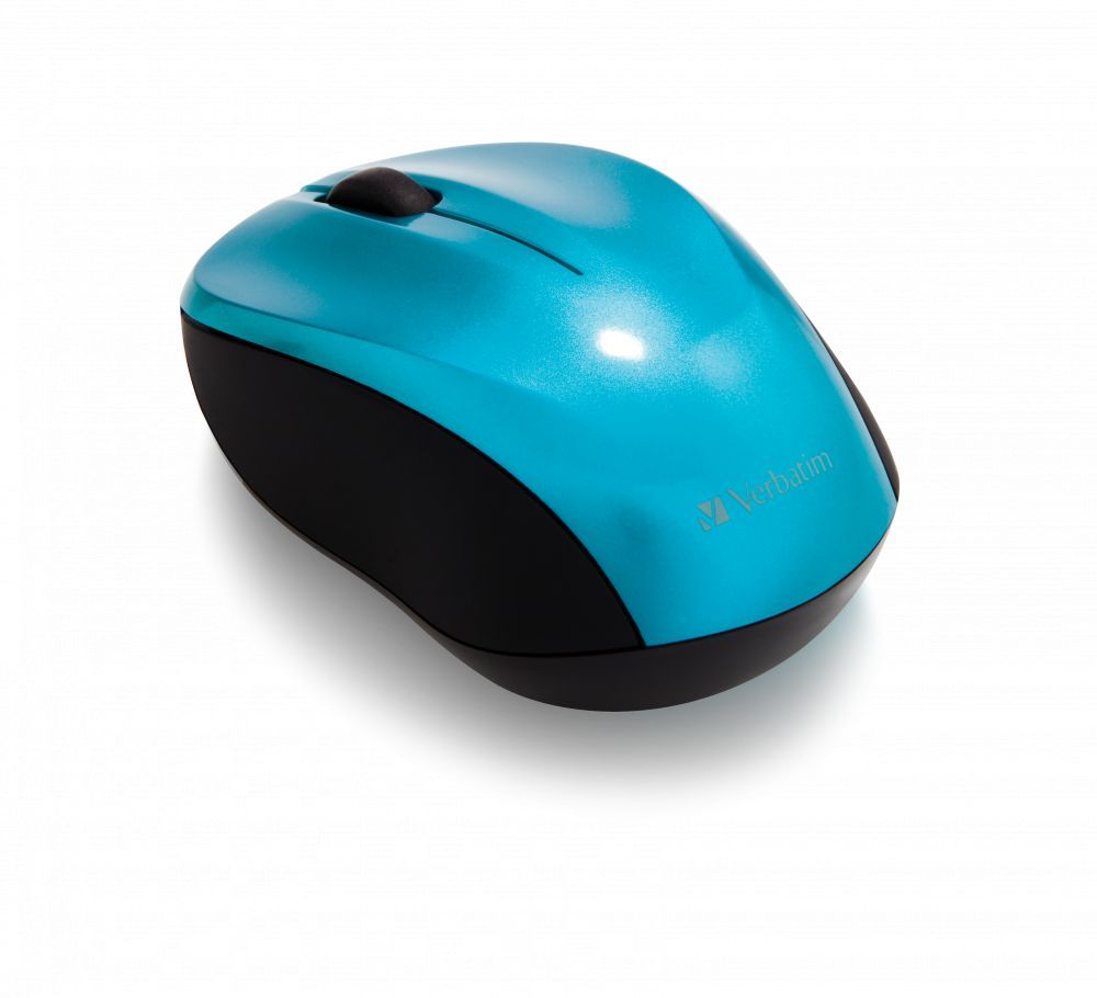Verbatim Go Nano Wireless Mouse Caribbean Blue Verbatim Go Nano Wireless Mouse Caribbean Blue