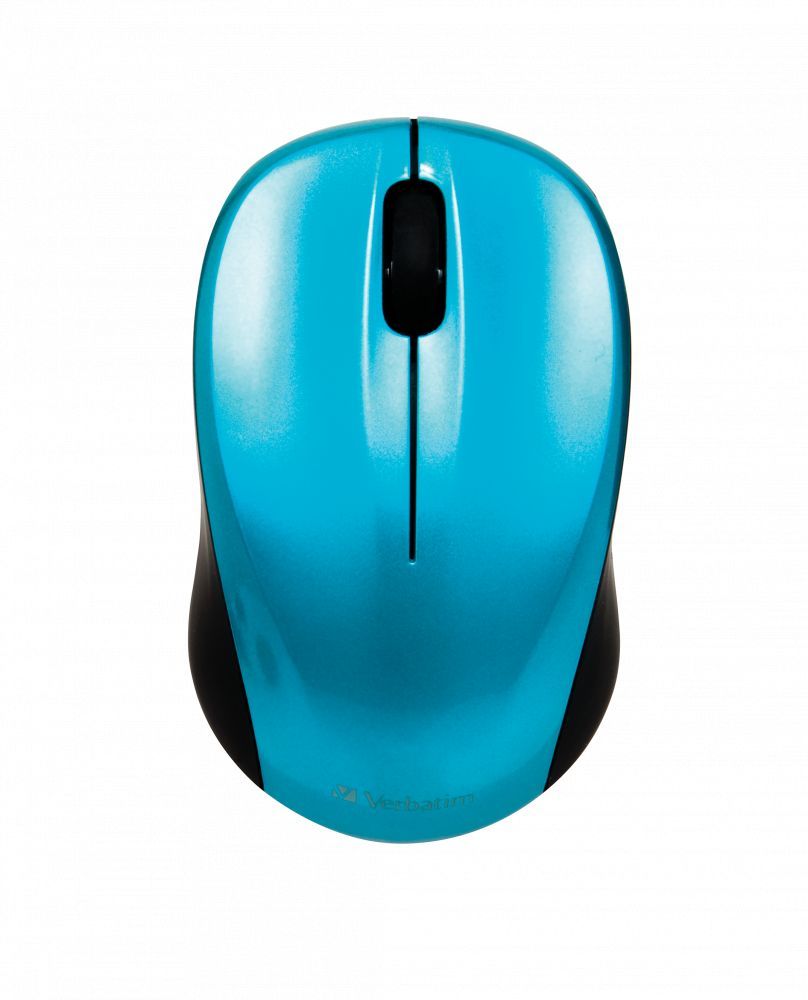 Verbatim Go Nano Wireless Mouse Caribbean Blue Verbatim Go Nano Wireless Mouse Caribbean Blue