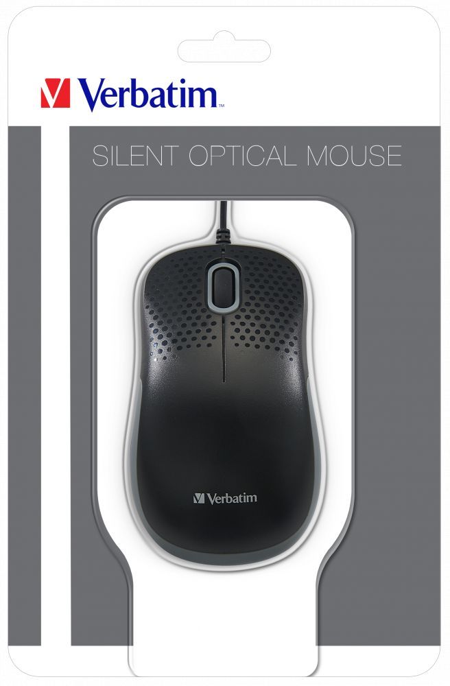 Verbatim Silent Optical Mouse Black Verbatim Silent Optical Mouse Black