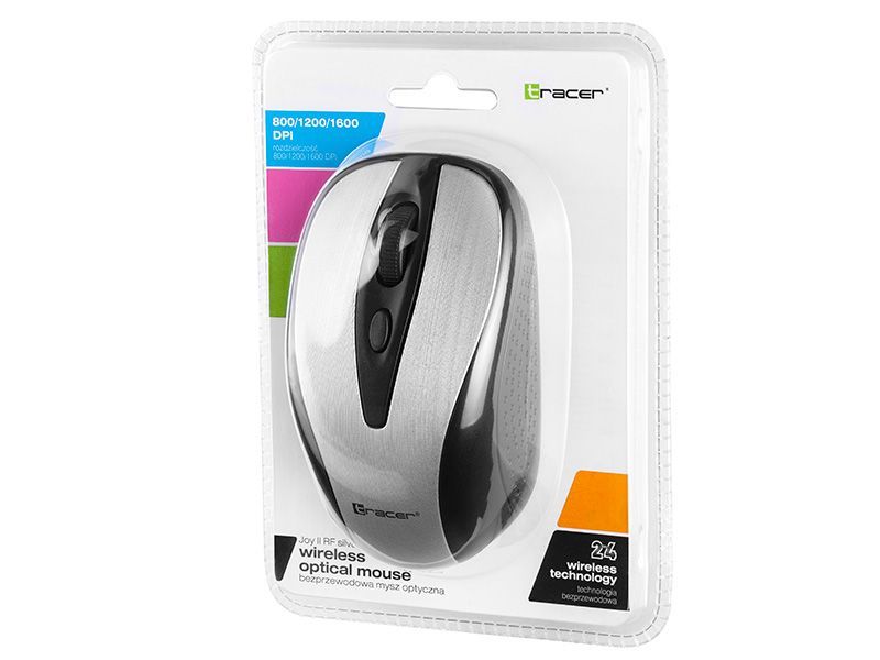 Tracer Joy II RF Nano Wireless Mouse Silver