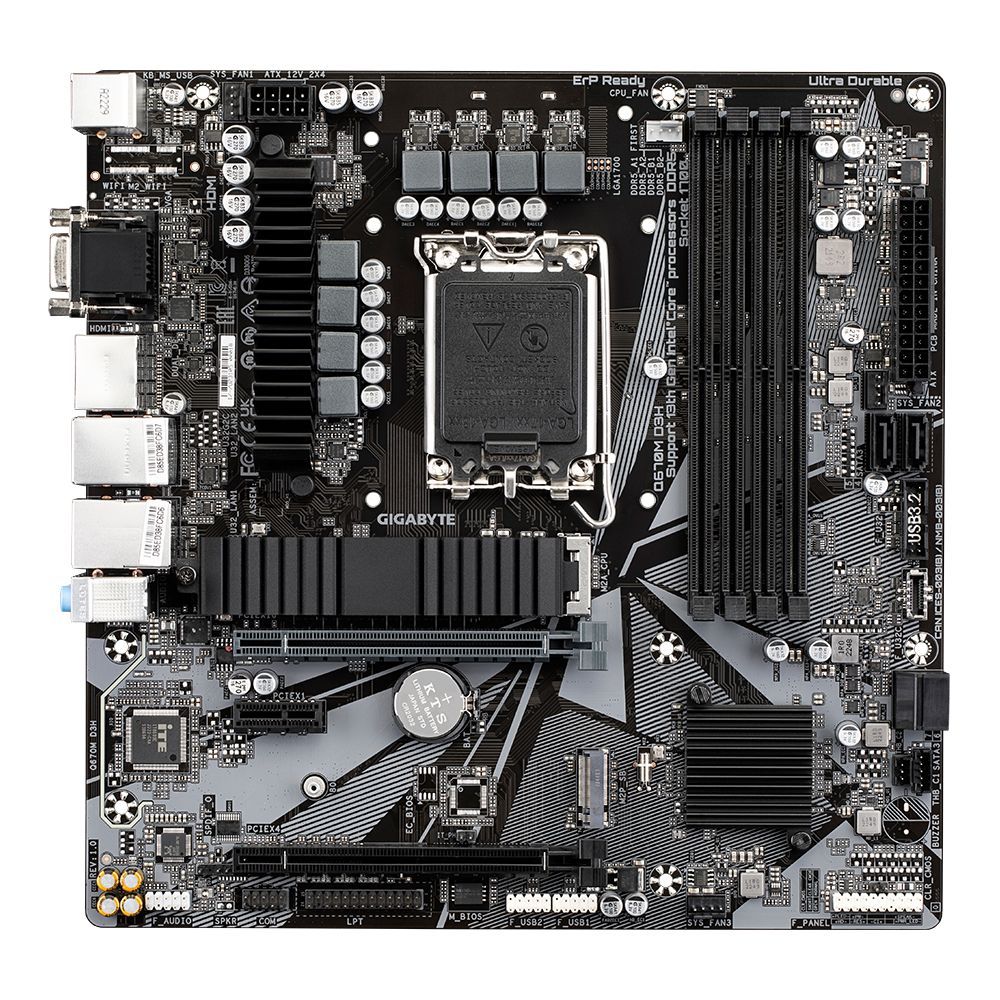 Gigabyte Q670M D3H