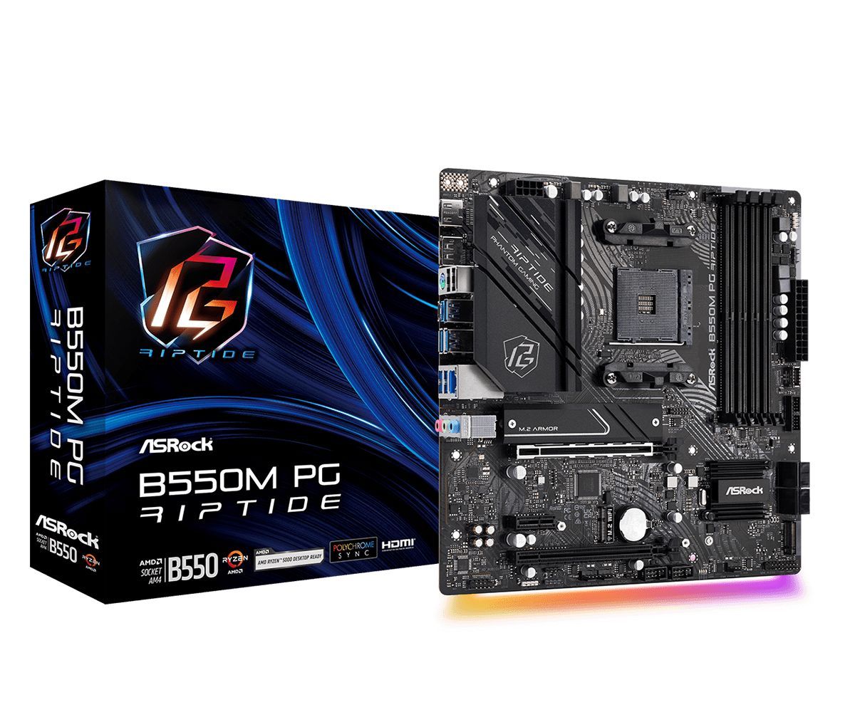 ASRock B550M PHANTOM GAMING RIPTIDE