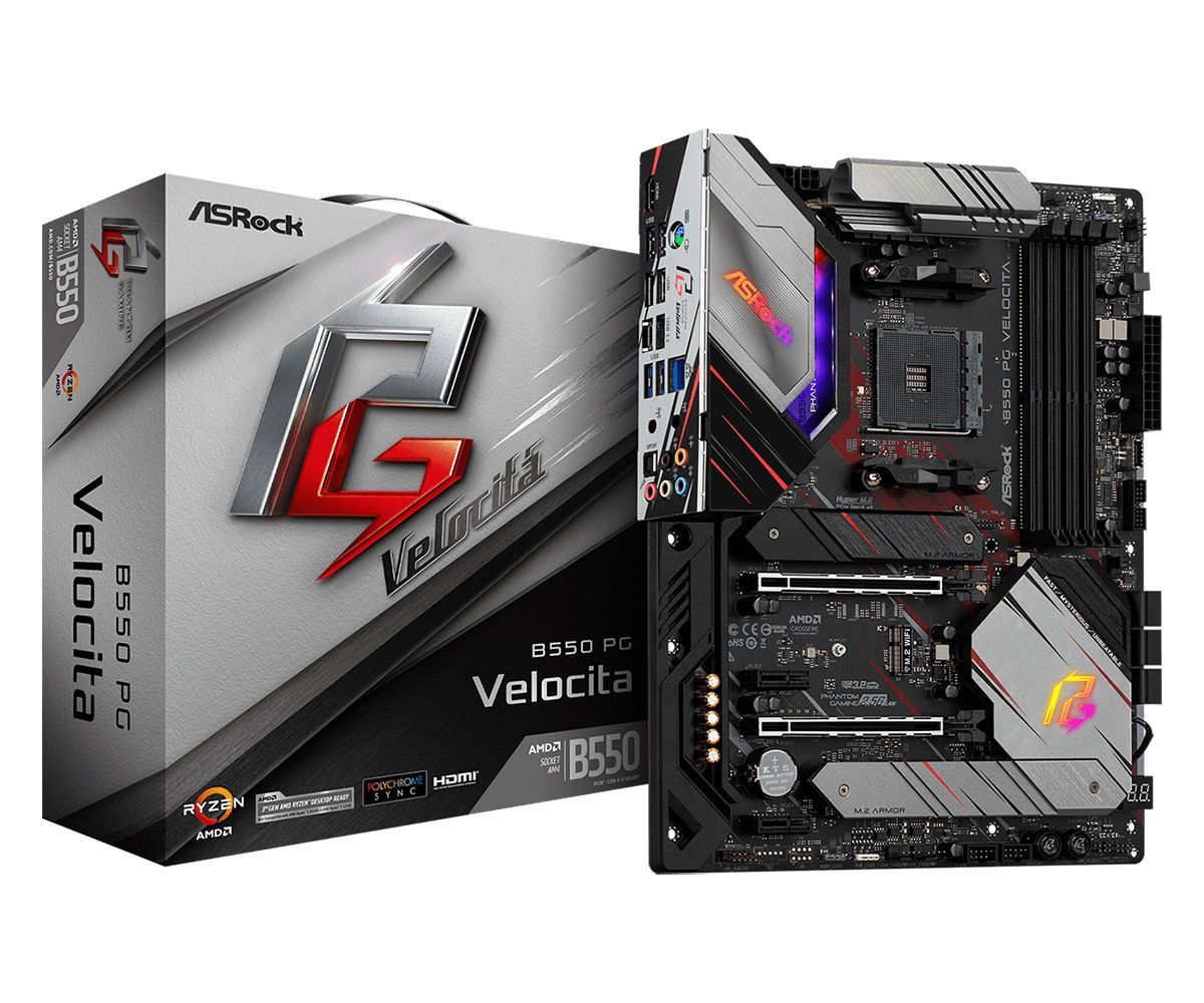 ASRock B550 PHANTOM GAMING VELOCITA