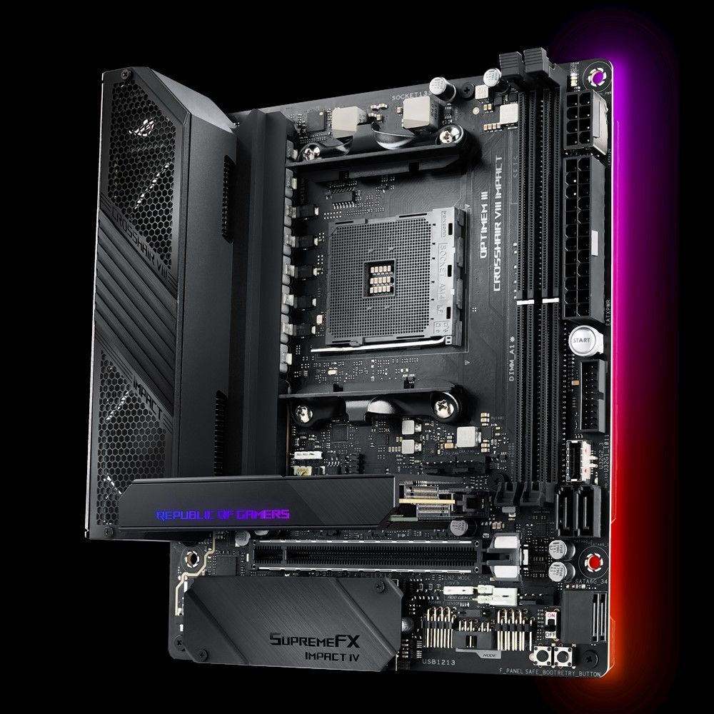 Asus ROG CROSSHAIR VIII IMPACT Asus ROG CROSSHAIR VIII IMPACT