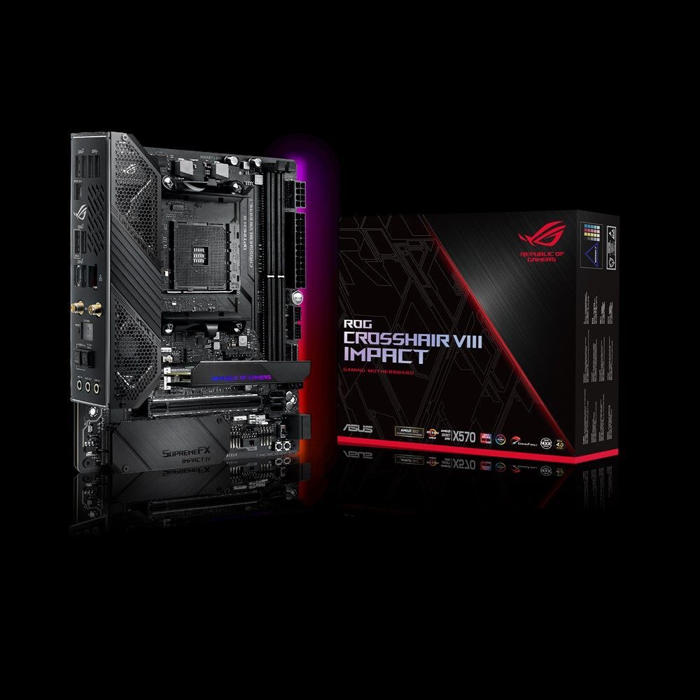 Asus ROG CROSSHAIR VIII IMPACT Asus ROG CROSSHAIR VIII IMPACT