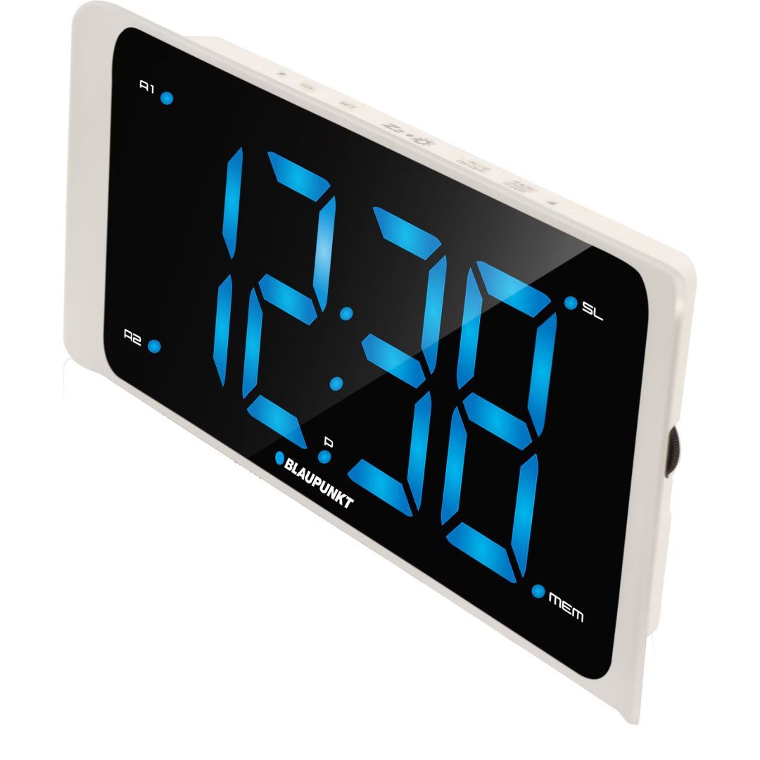 Blaupunkt CR16WH Digital Alarm Clock White