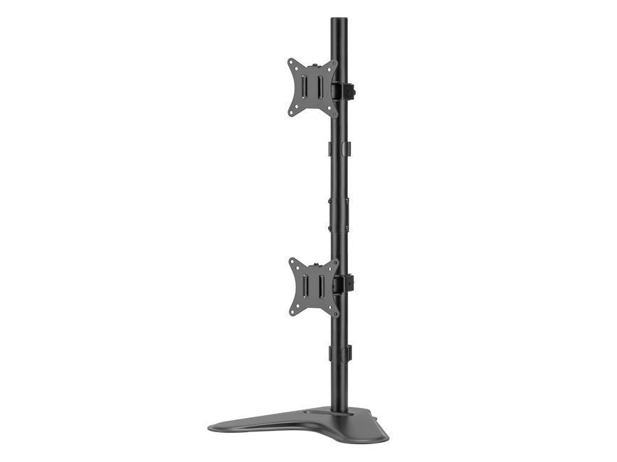 EQuip 17"-32" Dual Vertical Monitor Tabletop Stand