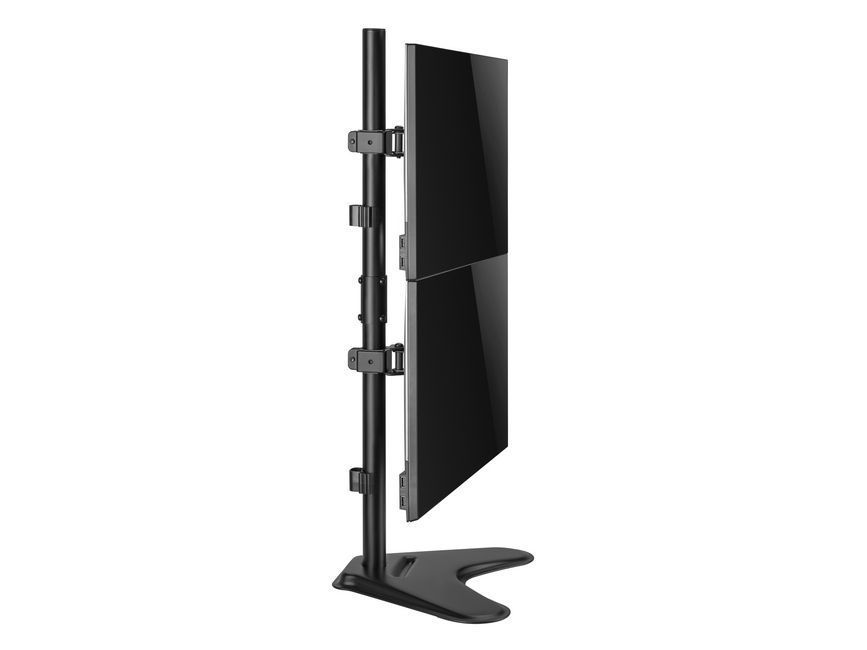 EQuip 17"-32" Dual Vertical Monitor Tabletop Stand