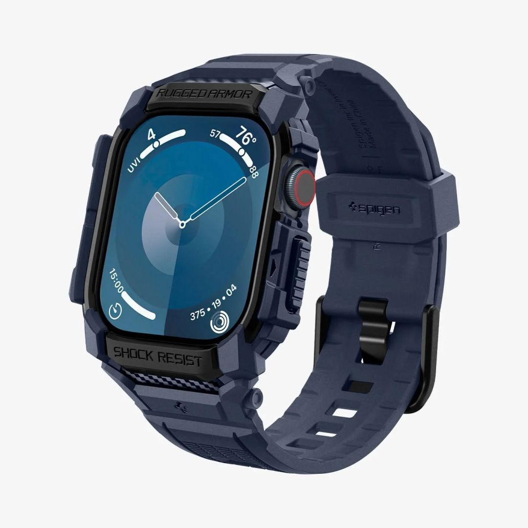 Spigen Rugged Armor Pro Apple Watch 10 46mm Navy Blue Spigen Rugged Armor Pro Apple Watch 10 46mm Navy Blue