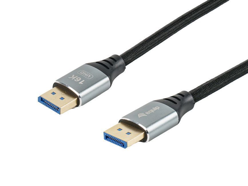 EQuip DisplayPort to DisplayPort 2.1 16K/60Hz cable 3m Black