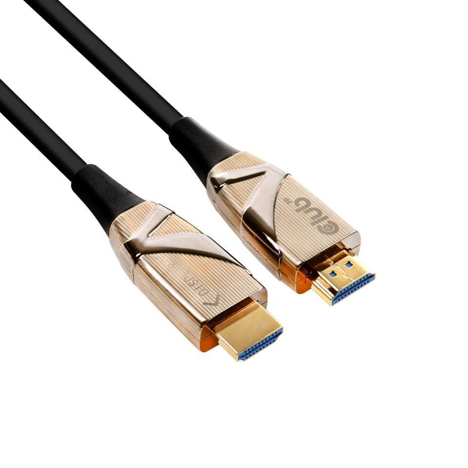 Club3D HDMI 2.0 UHD Active Optical Cable HDR 4K 60Hz M/M 50m Black