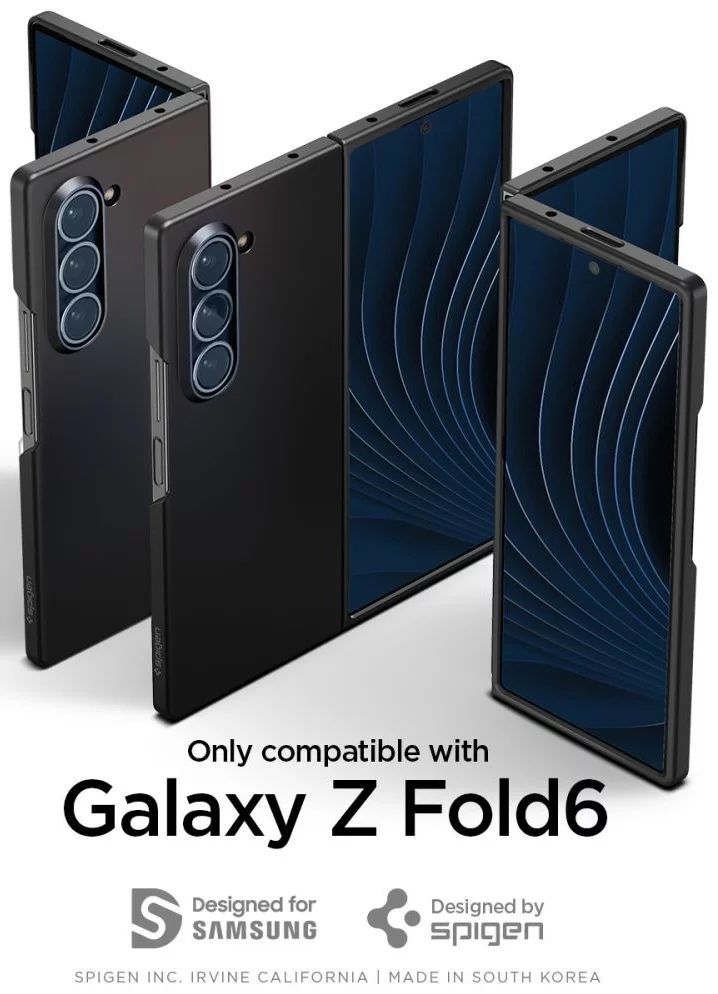 Spigen Air Skin Samsung Galaxy Z Fold6 Black Spigen Air Skin Samsung Galaxy Z Fold6 Black