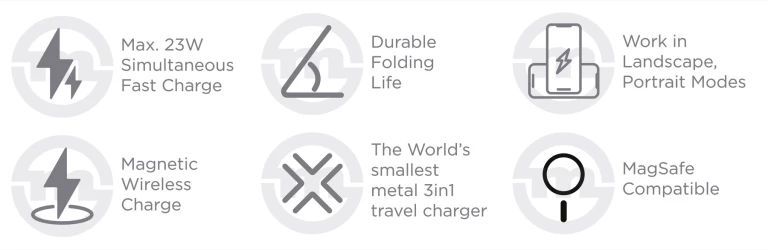 Mobile Origin TravelCharge PRO Silver