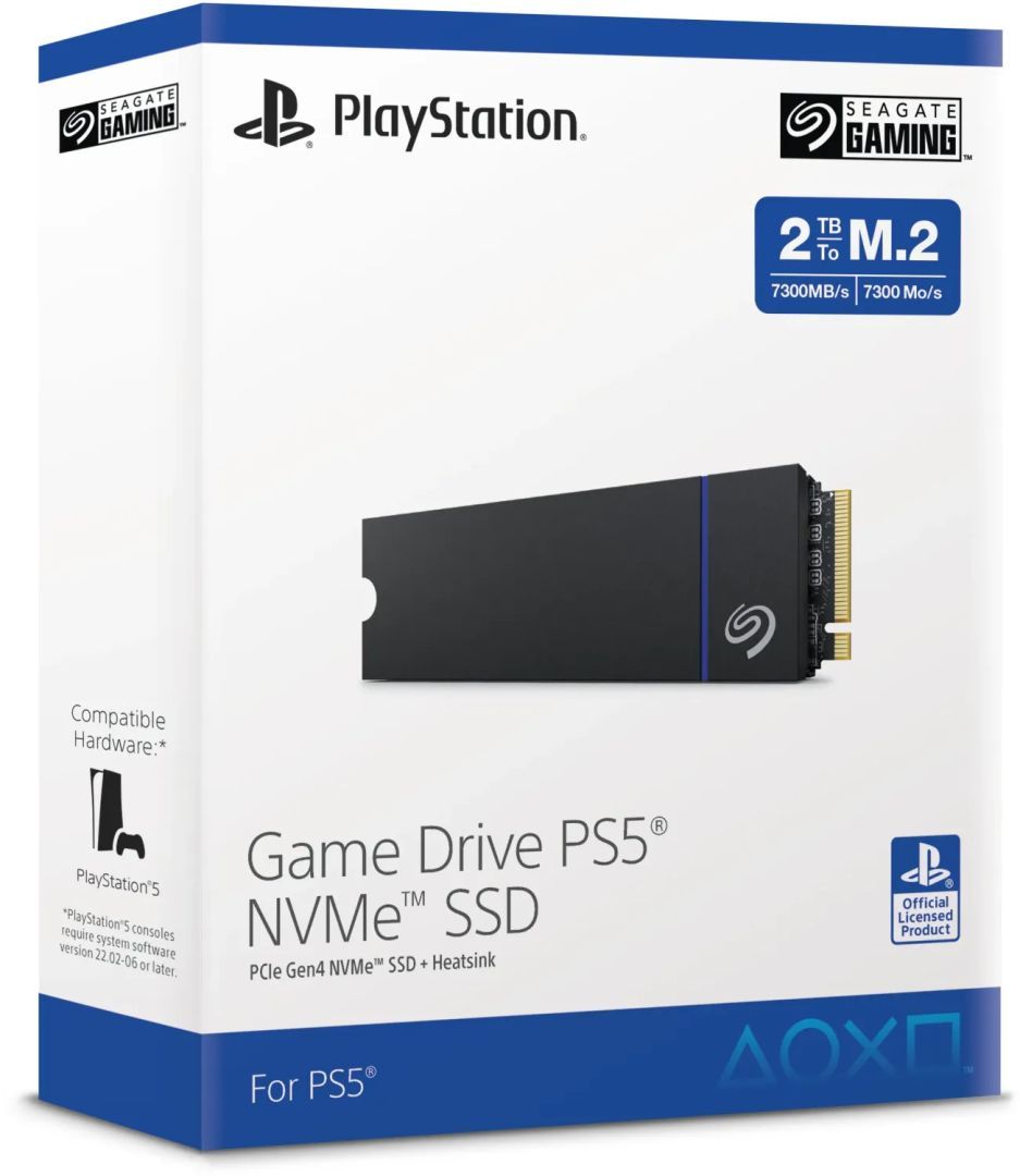 Seagate 2TB M.2 NVMe Game Drive for PS5