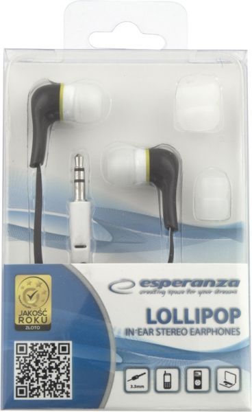 Esperanza EH146K Lolipop Headset Black