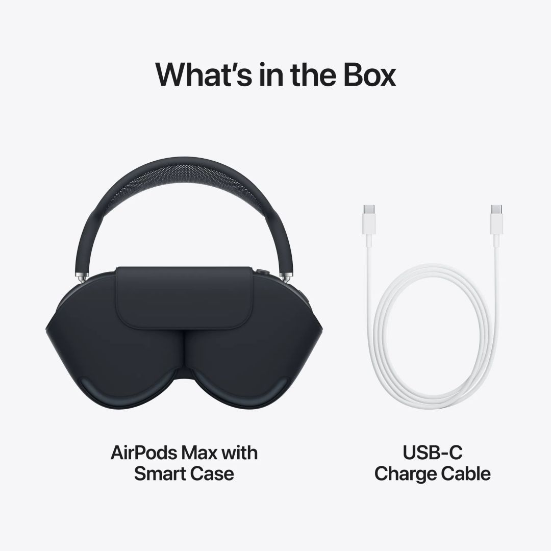 Apple AirPods Max (USB-C) Headset Midnight Apple AirPods Max (USB-C) Headset Midnight