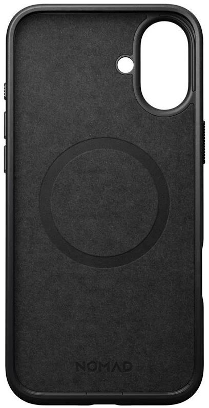 Nomad Modern Leather case iPhone 16 Plus Black