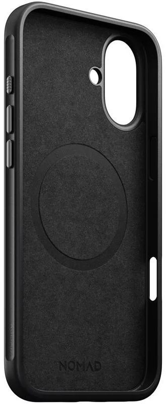 Nomad Modern Leather case iPhone 16 Plus Black