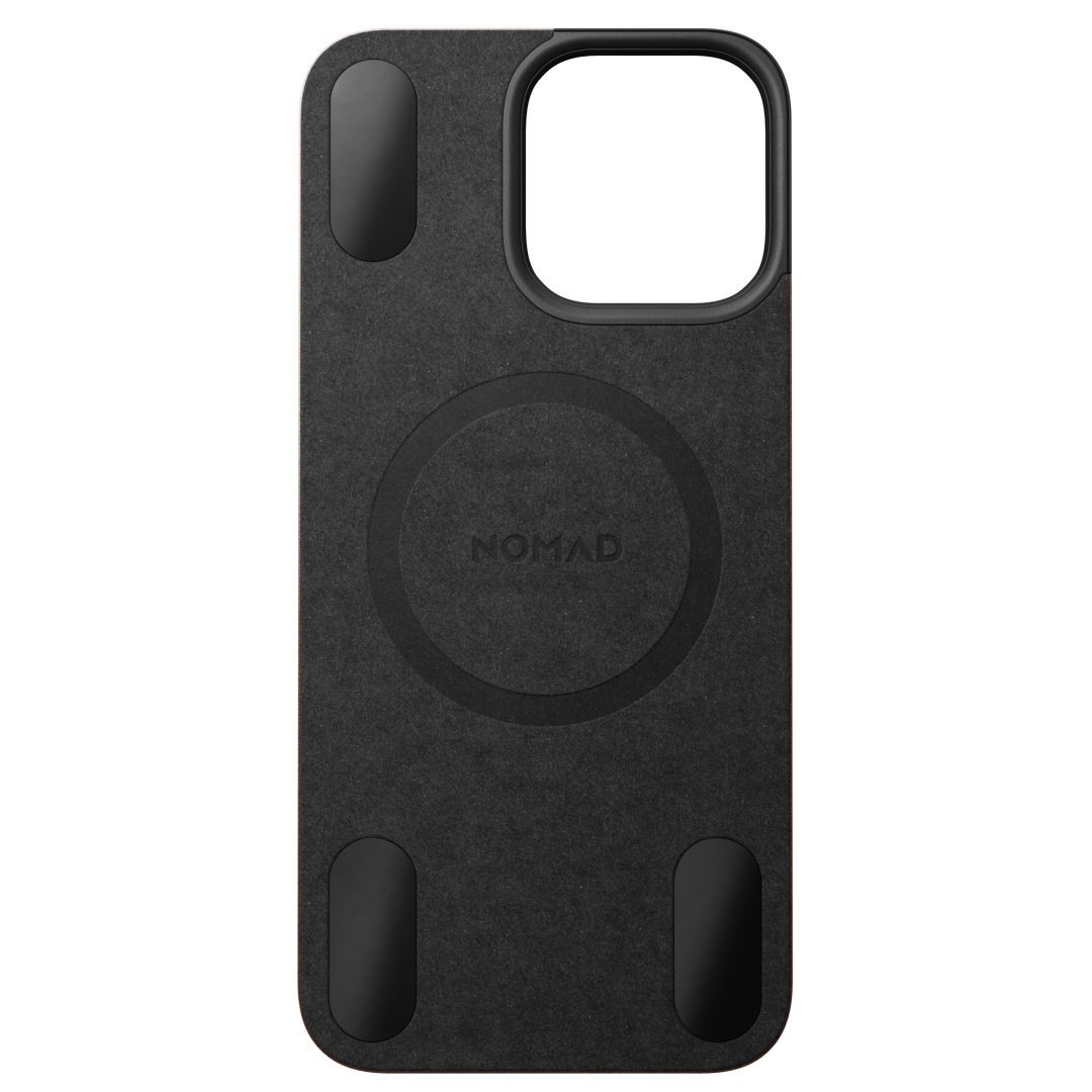 Nomad Magnetic Leather Back iPhone 16 Pro Max Brown