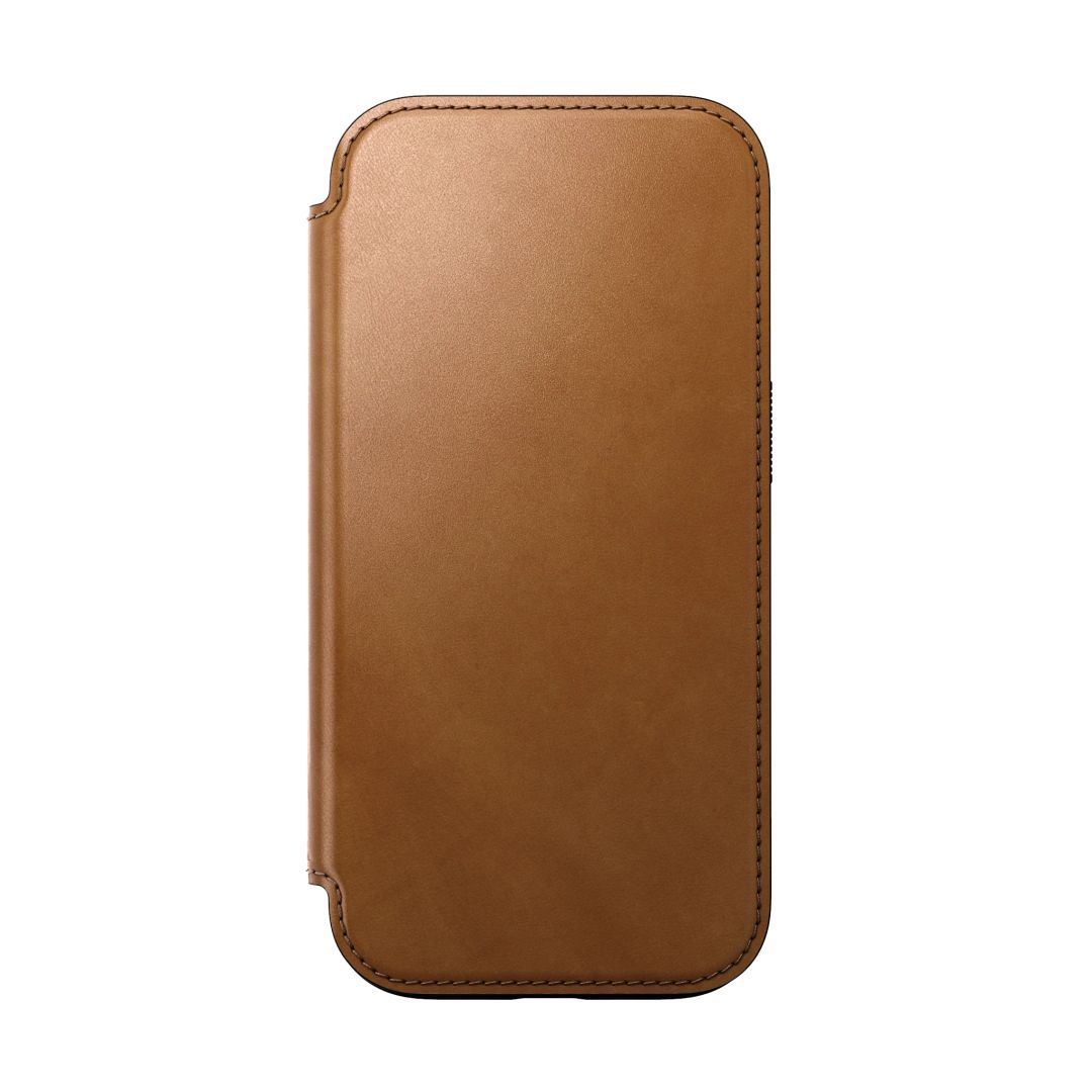 Nomad Modern Leather Folio iPhone 16 Pro English Tan