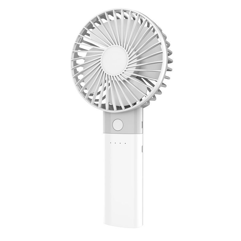 Platinet 2in1 Rechargeable Desk Fan with PowerBank 4000mAh White