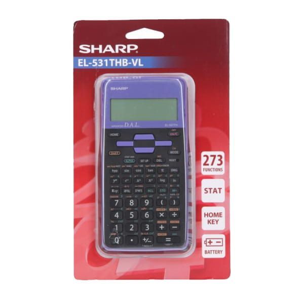 Sharp EL-531THBVL Tudományos számológép Violet