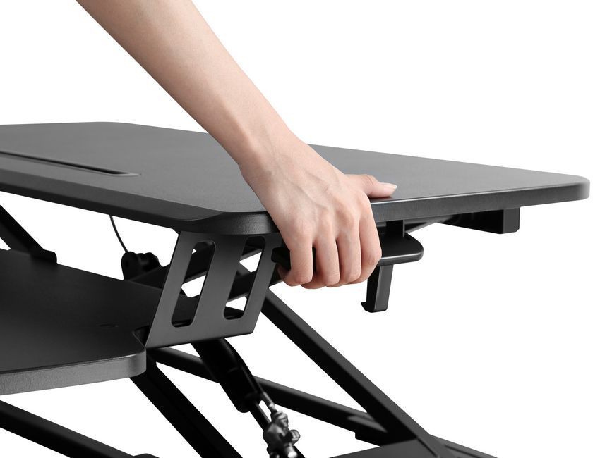 EQuip Ergonomic Sit/Stand Riser Black